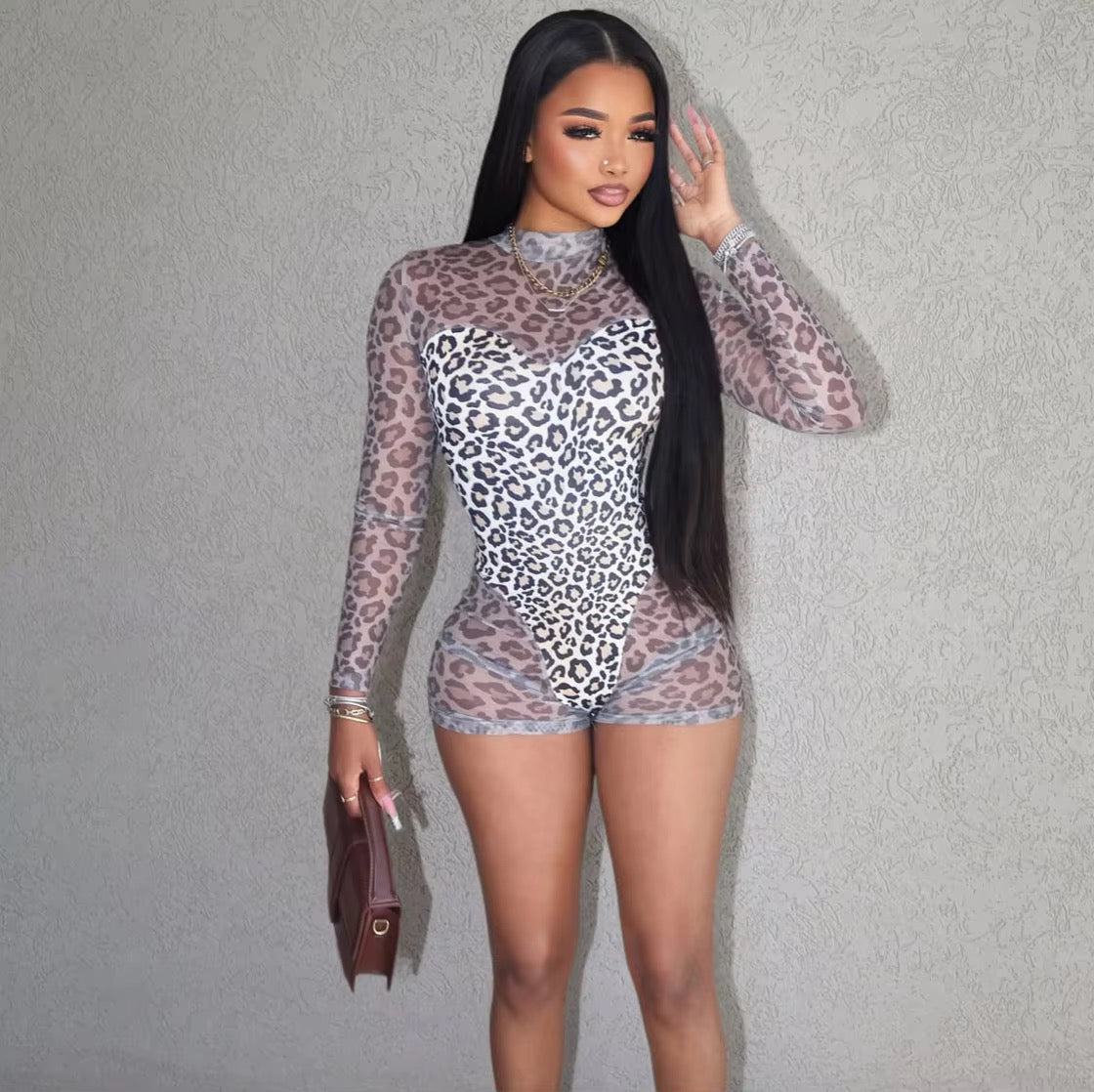 Cheetah print 1pc