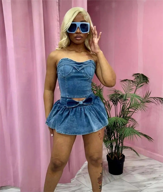 Brats mini skirt set