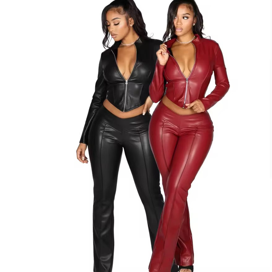 Fierce leather 2pc