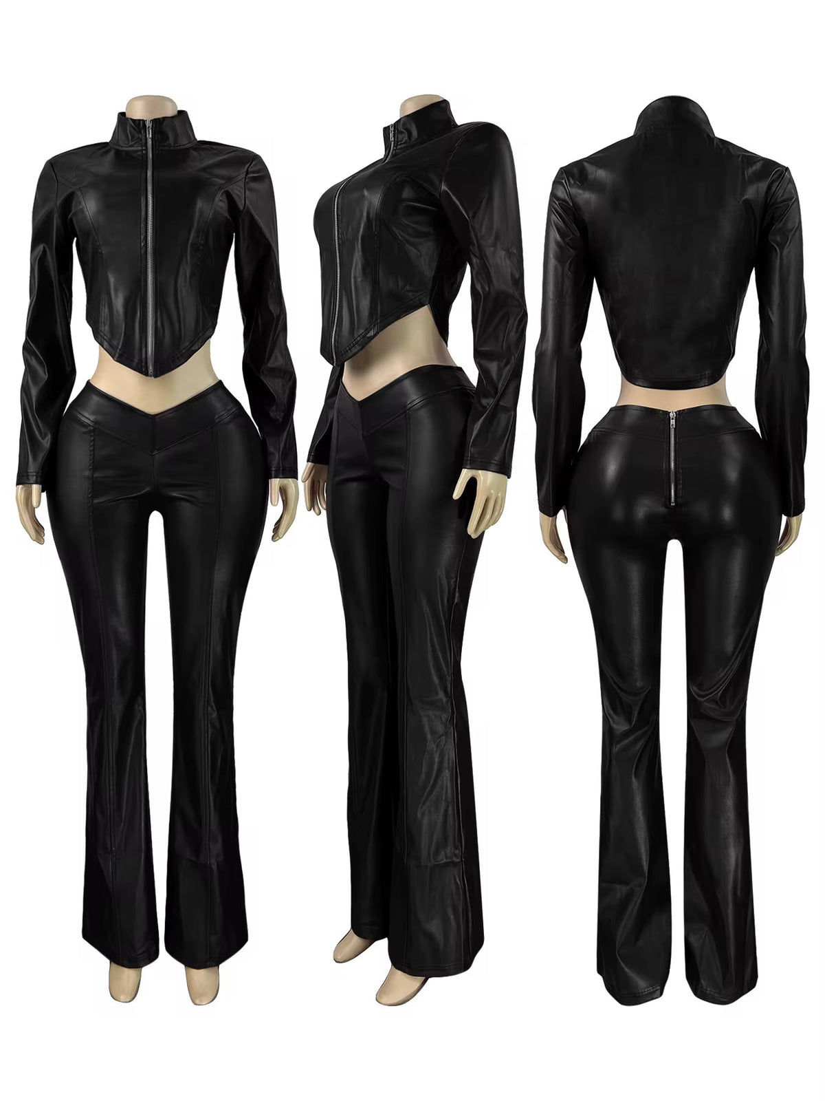 Fierce leather 2pc