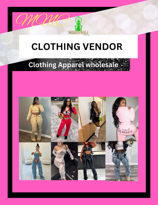 Clothing Vendor List